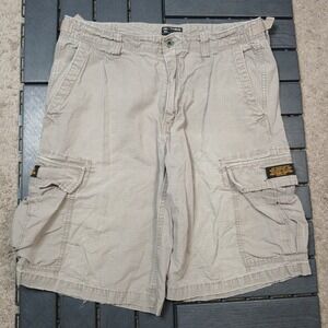 Polo Ralph Lauren Cargo Vtg Shorts Mens 34 Beige Hiking Outdoor‎ Casual SA38